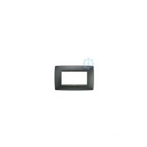 Placca One 4P Ardesia ( Gewiss cod. GW16104VA )
