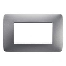 Chorus Plaque one 4P couleur titane GW16104VT - Gewiss