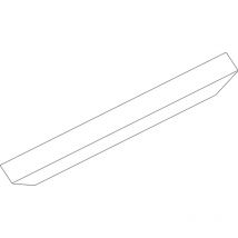 Geze LM-Abdeckprofil OL90N, 2000mm, EV1