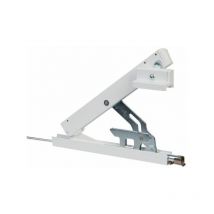 Compás para OL90 con cojinete de suspensión Geze Carrera 170 mm - Blanco - 30377
