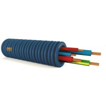 PMFLEX – Gaine électrique préfilée D20 3g2,5 + 2x1,5 – Longueur, Section, Caractéristique de la gaine, Nombre de fils, Diamètre de la gaine, Type de 