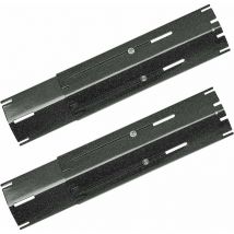 30-53 cm Brennerabdeckung Universal für Charbroil, Enders, Landmann Grillchef, Barbecook Siesta, Taino, Brinkmann, Proficook, Porzellanstahl