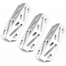 GFTIME 31,8cm Déflecteurs de Chaleur en acier inoxydable pour Weber Genesis II 200, 300 et 600 Series, Genesis II E-210 310 315 330 335 610, II S-310