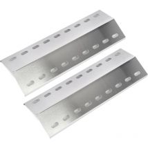 41 x 14 cm Diffuseur de Chaleur universelle en acier inoxydable pour Tepro Richfield, Allgrill modèle CBD-410BYB, Napoleons Rogue 2, Mayer Barbecue,