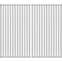 GFTIME 41,5 x 23,5 cm grilles de cuisson en acier inoxydable pour Berkley 3 Burner, Burnhard FRED Jr Gril à gaz, Gril à charbon de bois Westpoint,