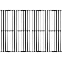 44 x 16cm Gusseisen Grillroste für Broil King und Huntington, Grillrost Ersatzteile für Broil King Baron 490, 420,Broil Mate und Sterling, 4 Stück