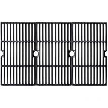 68763 Grilles de Cuisson en fonte pour Charbroil, Barbecook Siesta 412, Kenmore et autres modèles de gril à gaz, grilles de barbecue pièces de