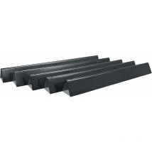 7537 57cm Flavorizer Bar en acier porcelaine pour Weber Spirit 300 Series E310 E320 avec 3 boutons latéraux (2007-2012), Spirit 700, Weber 900, pièce