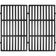 7637 44,5 x 26cm Grille de Cuisson en Fonte pour Weber Spirit i & ii 200 Serie Spirit E210 E220 S210 S220 avec 2 boutons de commande avant (2013 et