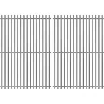7639 44 x 30cm Grilles de Cuisson en acier inoxydable pour Weber Spirit 300 Spirit E/S/SP-310 320 330, Spirit 700, Weber 900, barbecue grille Pièce