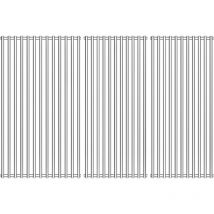 Grilles de cuisson en acier inoxydable pour Burnhard fred Serie, Taino Black 3+1, Taino Platinum 3+1, Tarrington House Paxton 3 brûleurs, passe au