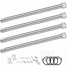 30,5-44,5 cm Brûleur universal adjustable pour FirePlus, Fire Mountain, Charbroil, CosmoGrill, Landmann Triton 2, Proficook, Tepro, pièce détachée