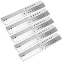 30-53 cm Brennerabdeckung Universal für Charbroil, Enders, Landmann Grillchef, Barbecook Siesta, Taino, Brinkmann, Proficook, Edelstahl