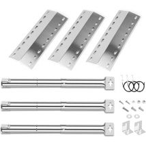 Universel Diffuseur de Chaleur et Brûleur pièce détachée pour barbecue Landmann Triton 2 & 3, Landmann Minton, Landmann Avalon pts 4, Grandhall Maxim