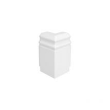 Angle extérieur pour plinthe électrique belle époque 20X80MM blanc 114102 - GGK