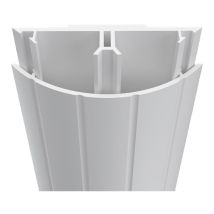 Ggk - Kit Tv Blanc, Passe-câble Électrique 12 X 50 - Adhésif - Longueur 1m
