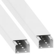 Ggk Lot De 2 Moulures Électriques 40x60mm L.1,25m Blanche - Ws10217