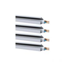 Lot de 4 moulures électriques adhésives 7X12MM L.1,5M blanche - WS10202 - GGK