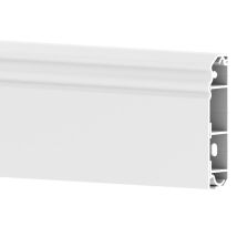 GGK – Plinthe électrique Belle Epoque blanche – 20 x 80 mm – Longueur 1,50 m – Largeur, Longueur, Matières, Mode de fixation