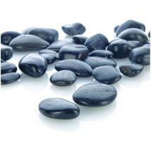 Set 24 pezzi ghiaia grigia decorativa per biocamini e biostufe