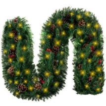 Ghirlanda Per Albero Di Natale Hq Da 2,7 M Con Luci Ruhhy 22325
