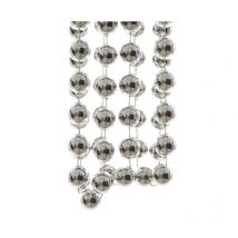 Ghirlanda de perlas de plástico brillante l 270 ø 2 cm