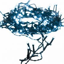 Ghirlanda fissa 180 led luce fredda da esterno ip44 - 1650cm