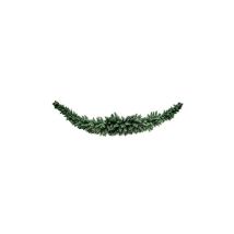 Ghirlanda Verde con Pigne H270cm – PVC Resistente – 190 Rametti – Decorazione Natalizia
