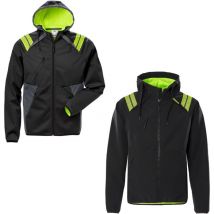 Giacca da lavoro Fristads Softshell 7461 bon con cappuccio - l - Nero