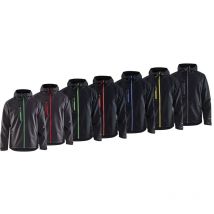 Blaklader - Chaqueta softshell impermeable 4949 - s - Negro /Verde