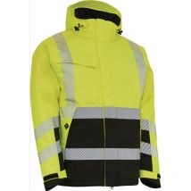 Giacca invernale haute visibilité visible xtreme Taille l giallo/blu Elka Rainwear