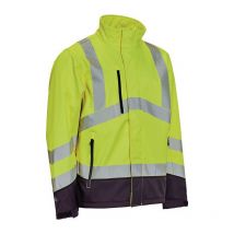 Giacca softshell ad alta visibilità visible xtreme Taille m giallo/Nero Elka Rainwear