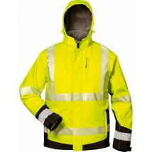 Giacca Softshell Ad Alta Visibilità Melvin Taglia 2Xl, Giallo/Nero