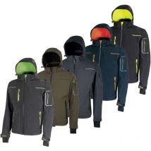 Space Arbeit Softshelljacke - xxl - Grigio Scuro - U-power