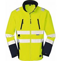 Giacca Softshell Pittsburgh Giallo /Blu, Taglia 2Xl