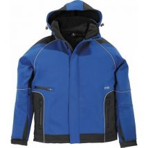 Giacca Di Lavoro Walter, Softshell, Taglia Xl, Blu Roi/Nero
