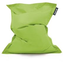 Bean Bag Bazaar - Giant 4-Way Lounger Bean Bag - 180cm x 140cm - Indoor Outdoor Water Resistant Floor Cushion - Lime Green