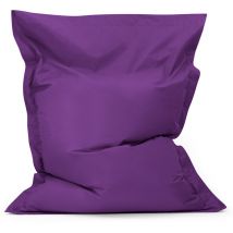Bean Bag Bazaar - Giant 4-Way Lounger Bean Bag - 180cm x 140cm - Indoor Outdoor Water Resistant Floor Cushion - Purple