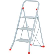 Gimi - miniescalera basica acero 2 peldaños No de peldaños 2