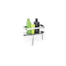 Giesse - Giese Newport panier de douche 30818-02 chromé , avec Halter pour rasoirs, avec raclette en verre