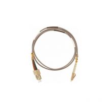 Jarretière optique - duplex - lc/sc - catégorie om3 - 50/125 μm - 1 mètre - gigamédia d4mclc1m - nc