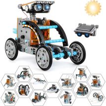 Mimiy - Robot solaire, robot 13 en 1, jouet de construction de robot éducatif, jeu de plein air, enfants, expériences scientifiques, cadeau pour