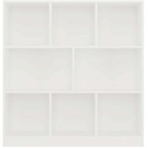 Gilda – Bücherregal mit 8 Regalen – Maße 104x100x24 cm – Aufbewahrungsmöbel