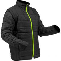 Gilet à manche amovible noir doudoune sans manche Taille - 2XL