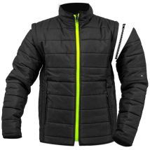 Gilet à manche amovible noir doudoune sans manche Taille - M