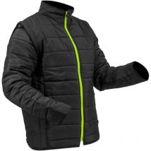 Gilet à manche amovible noir doudoune sans manche Taille - 3XL