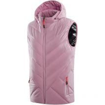 Gilet Chauffant Pour Femmes Avec 11 Zones Chauffantes,Interface Usb Doudoune à Capuche Veste Chaude Hiver Pour Activités De Plein Air Randonnée En