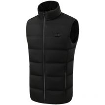 Gilet chauffant usb d'extérieur, vêtements thermiques électriques flexibles d'hiver, vêtements chauds de pêche et de randonnée