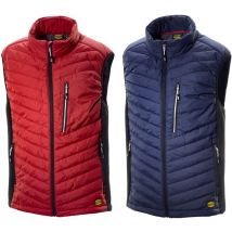 Diadora - Utility Padded Vest Oslo Arbeitsweste - xs - Rot - Rot