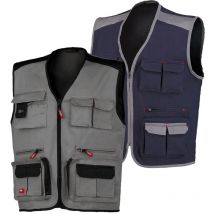 Chaleco de trabajo issa Stretch 8746 - s - Gris